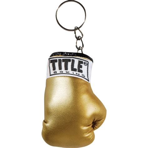 mini boxing gloves keychain